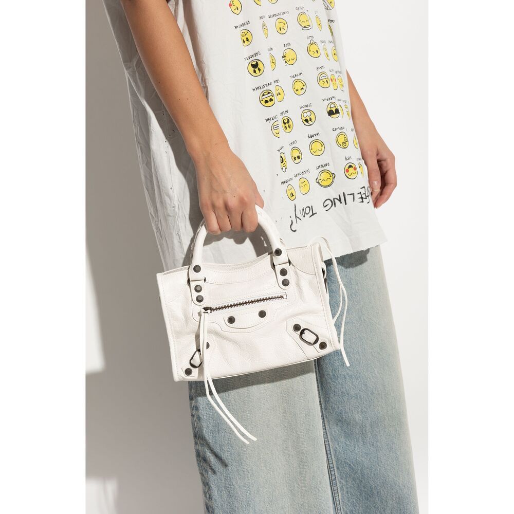 Balenciaga Balenciaga WHITE Tote Bags Size ONE SIZE - 5 Thumbnail