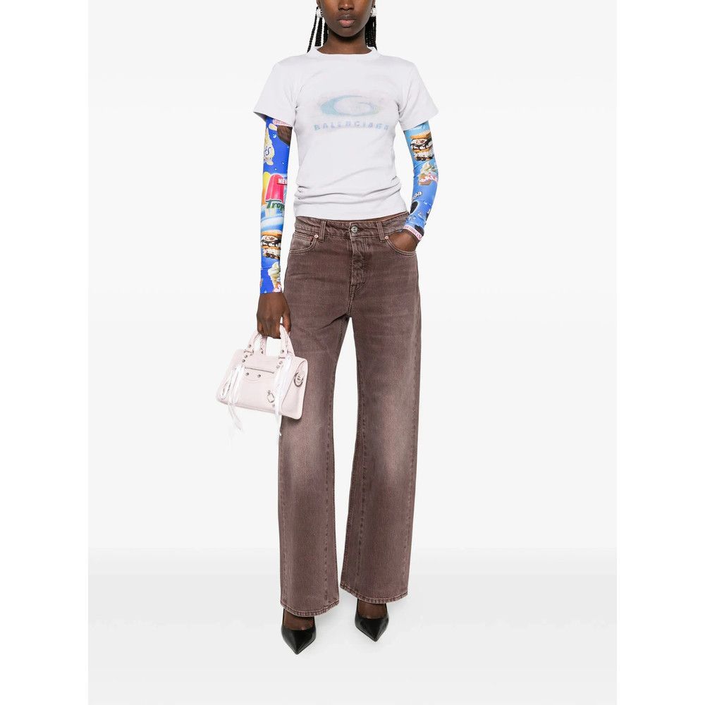 Balenciaga Balenciaga GREY Tops - T-shirts & Jerseys Size XS / US 0-2 / IT 36-38 - 4 Thumbnail
