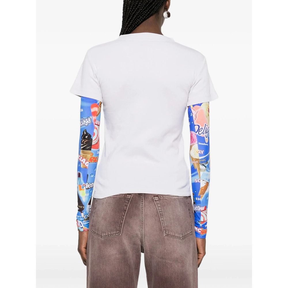 Balenciaga Balenciaga GREY Tops - T-shirts & Jerseys Size XS / US 0-2 / IT 36-38 - 5 Thumbnail