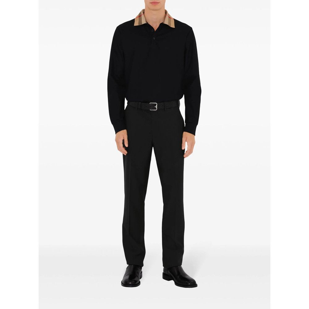 Burberry Burberry BLACK Polo Shirts Size US M / EU 48-50 / 2 - 2 Thumbnail
