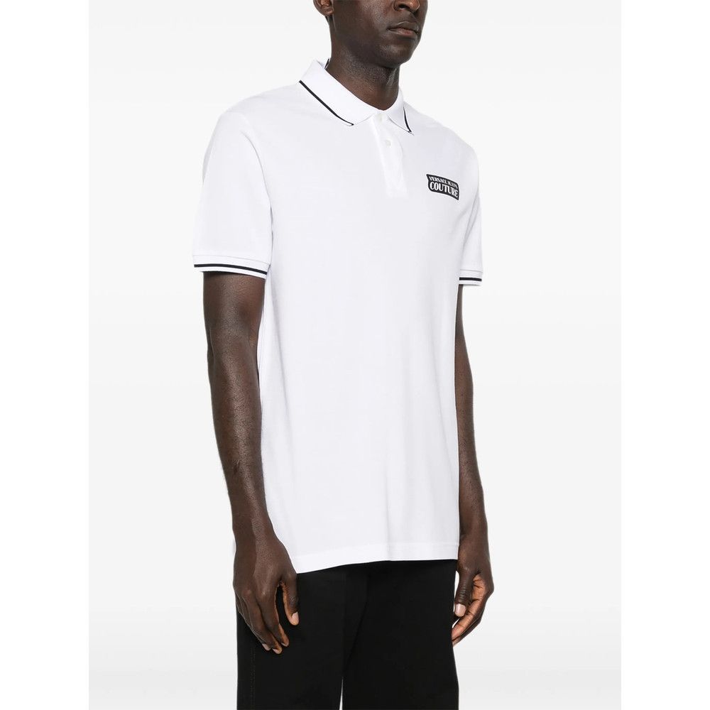 Versace Jeans Couture Versace Jeans Couture WHITE Polo Shirts Size US L / EU 52-54 / 3 - 5 Thumbnail