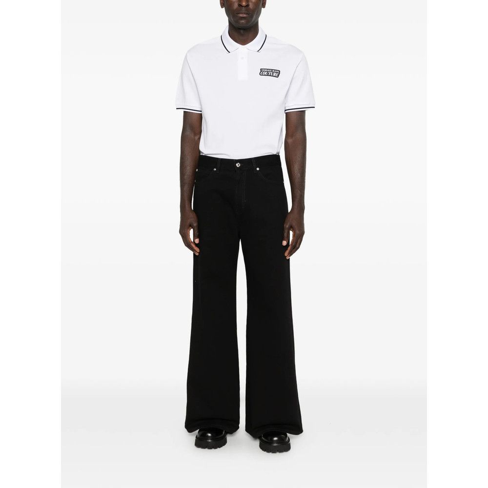 Versace Jeans Couture Versace Jeans Couture WHITE Polo Shirts Size US XL / EU 56 / 4 - 3 Thumbnail