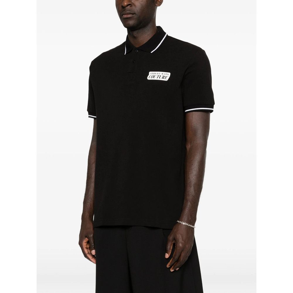 Versace Jeans Couture Versace Jeans Couture BLACK Polo Shirts Size US M / EU 48-50 / 2 - 5 Thumbnail