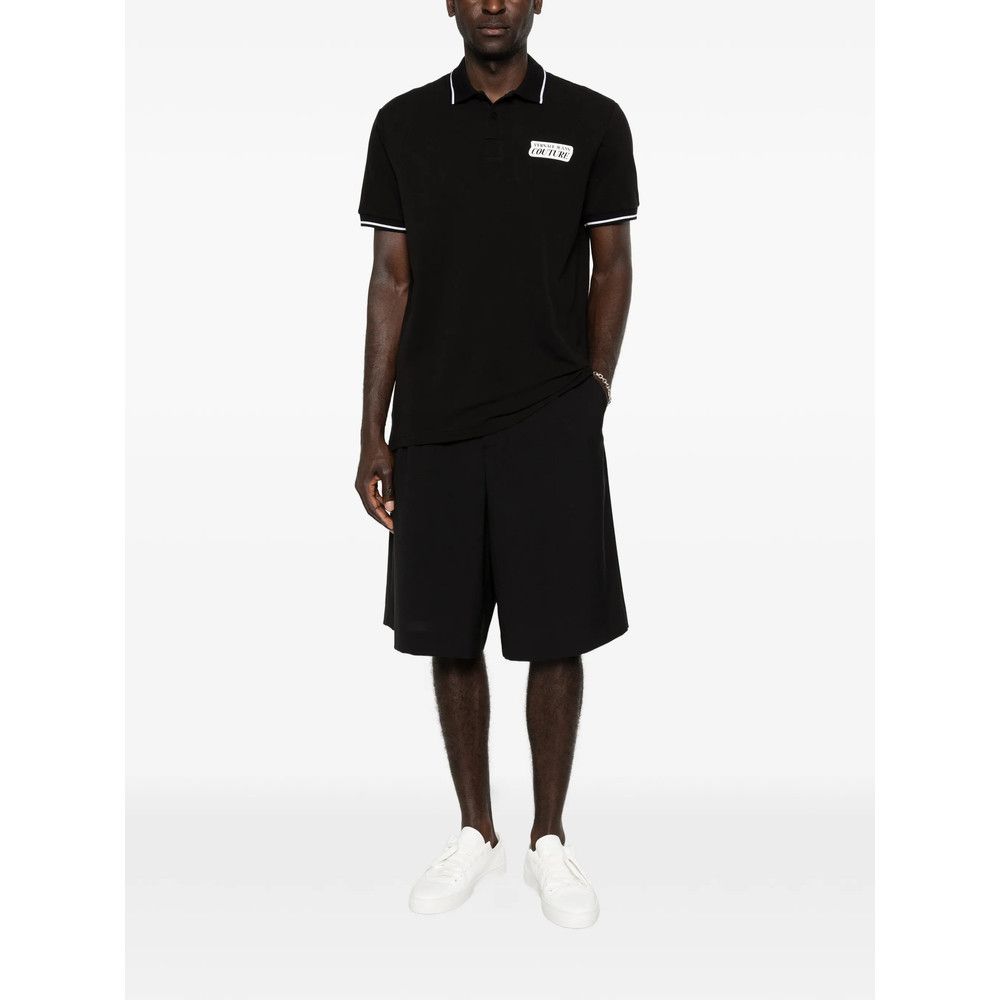 Versace Jeans Couture Versace Jeans Couture BLACK Polo Shirts Size US M / EU 48-50 / 2 - 2 Thumbnail