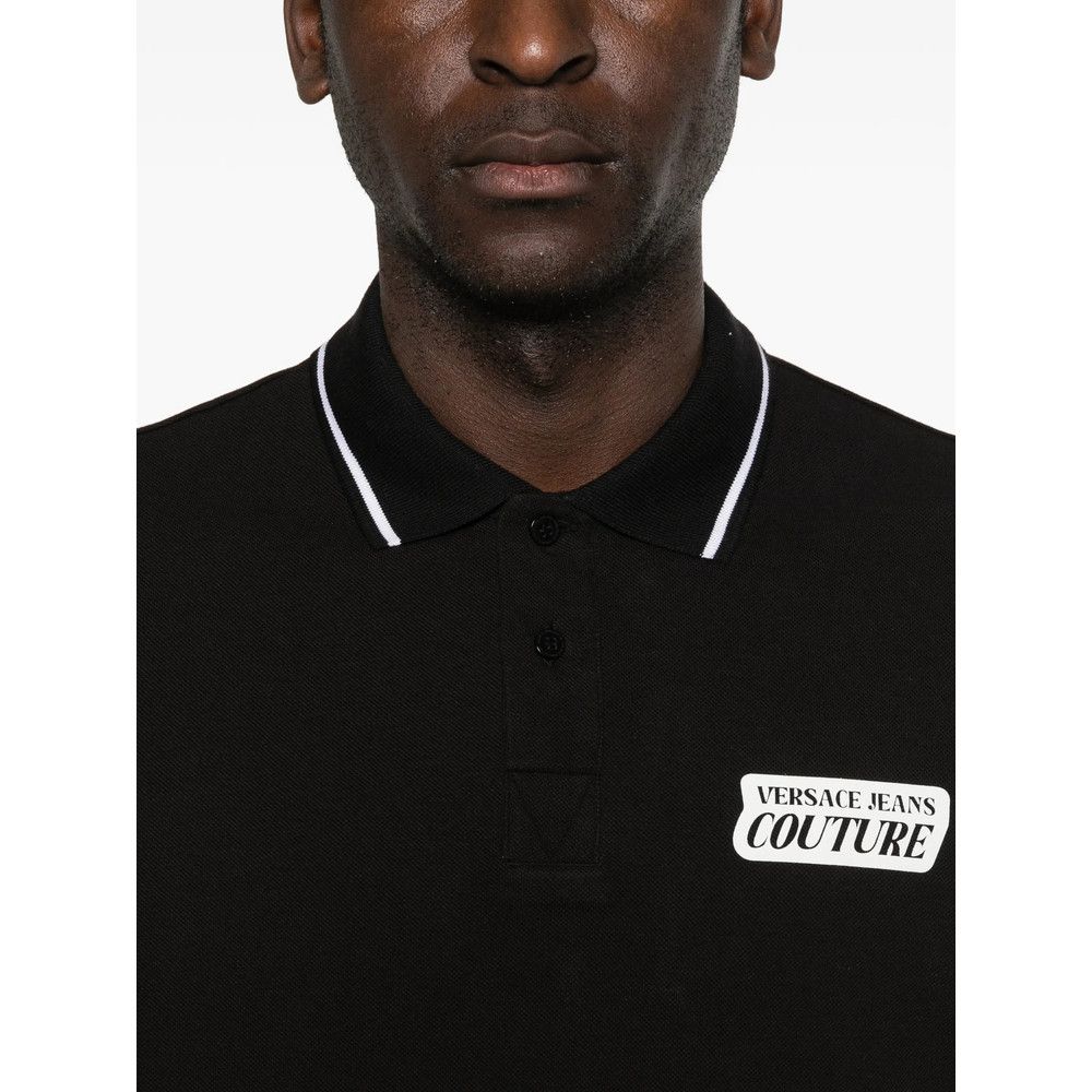 Versace Jeans Couture Versace Jeans Couture BLACK Polo Shirts Size US XXL / EU 58 / 5 - 4 Thumbnail