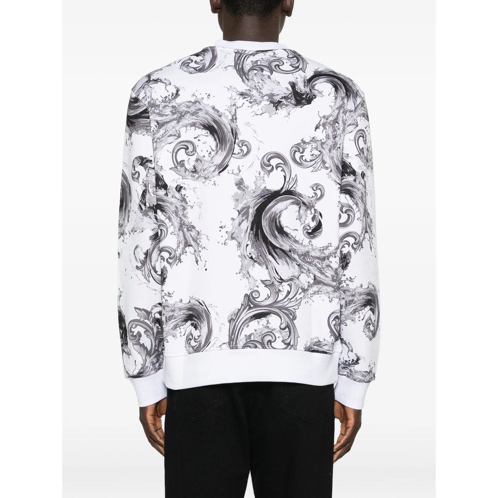 Versace Jeans Couture Versace Jeans Couture WHITE Sweaters & Knitwear - Sweatshirts Size US L / EU 52-54 / 3 - 3 Thumbnail