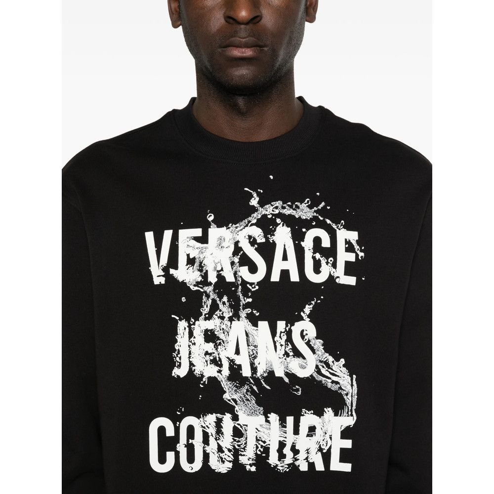 Versace Jeans Couture Versace Jeans Couture BLACK Sweaters & Knitwear - Sweatshirts Size US XL / EU 56 / 4 - 2 Thumbnail