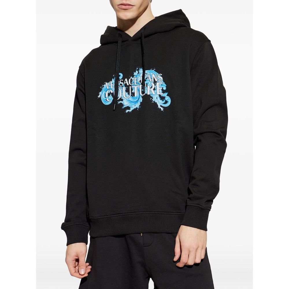 Versace Jeans Couture Versace Jeans Couture BLACK Sweaters & Knitwear - Hoodies Size US L / EU 52-54 / 3 - 3 Thumbnail