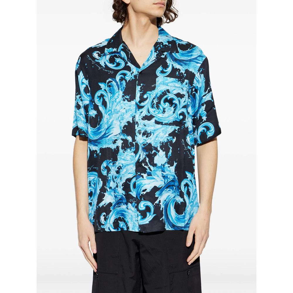 Versace Jeans Couture Versace Jeans Couture BLUE Shirts Size US XL / EU 56 / 4 - 3 Thumbnail