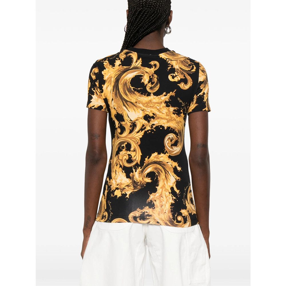 Versace Jeans Couture Versace Jeans Couture BLACK Tops - T-shirts & Jerseys Size S / US 4 / IT 40 - 5 Thumbnail