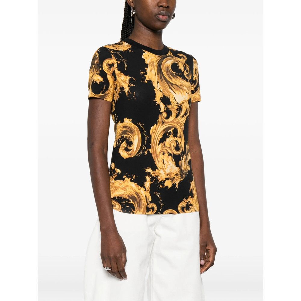 Versace Jeans Couture Versace Jeans Couture BLACK Tops - T-shirts & Jerseys Size XS / US 0-2 / IT 36-38 - 4 Thumbnail
