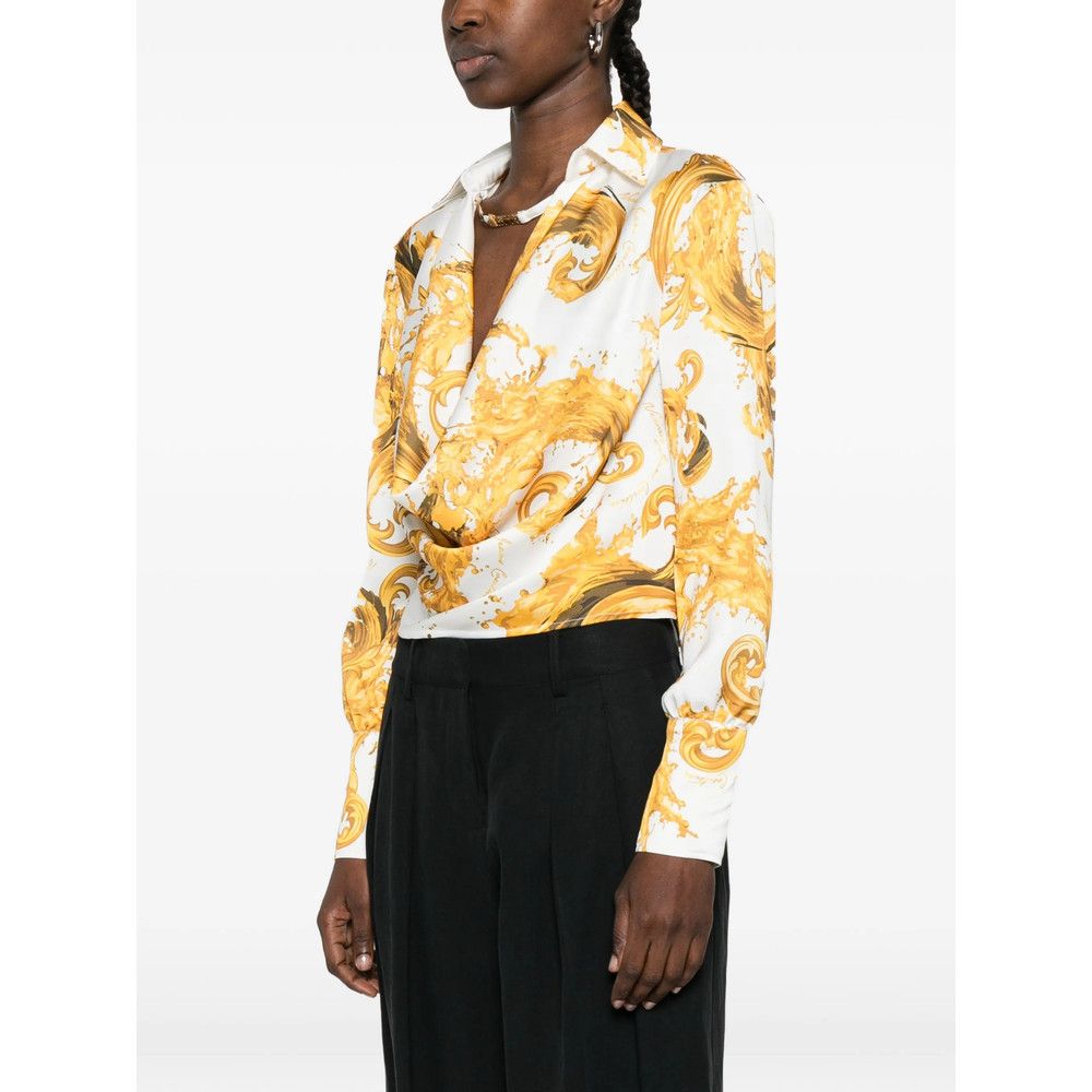 Versace Jeans Couture Versace Jeans Couture WHITE Tops - Blouses Size M / US 6-8 / IT 42-44 - 4 Thumbnail
