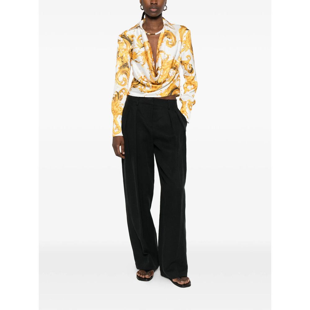 Versace Jeans Couture Versace Jeans Couture WHITE Tops - Blouses Size M / US 6-8 / IT 42-44 - 3 Thumbnail