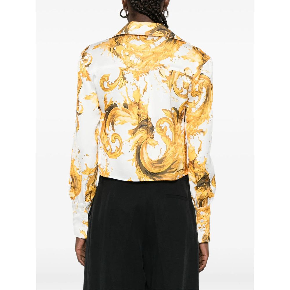 Versace Jeans Couture Versace Jeans Couture WHITE Tops - Blouses Size M / US 6-8 / IT 42-44 - 5 Thumbnail