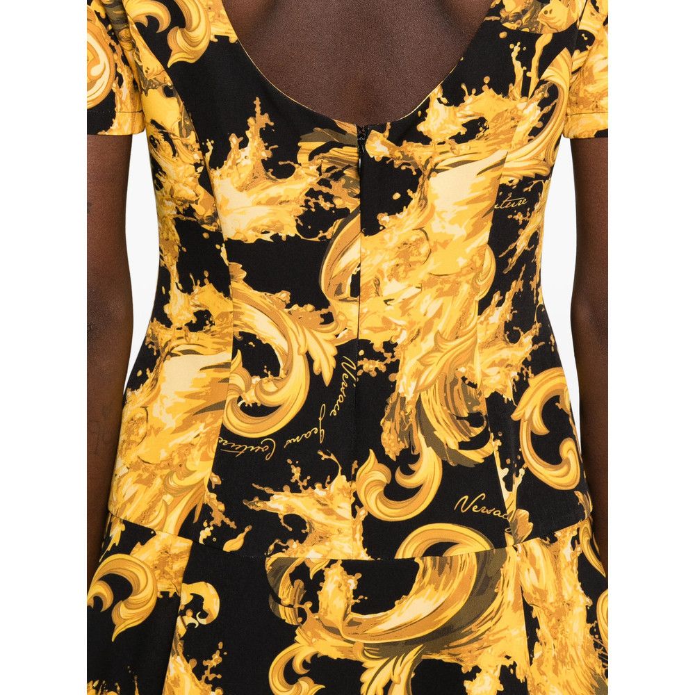 Versace Jeans Couture Versace Jeans Couture BLACK Dresses - Cocktail & Party Dresses Size M / US 6-8 / IT 42-44 - 4 Thumbnail