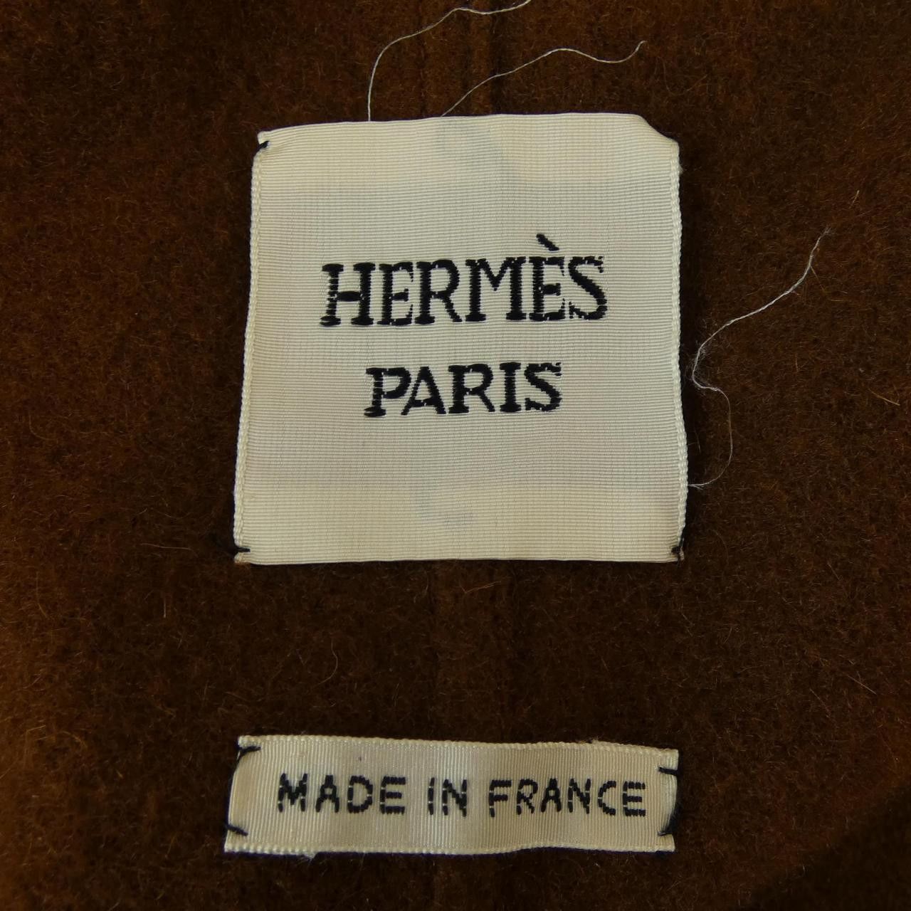 Hermes Hermes Hermès 100% Cashmere Coat Textile Outerwear DUTY FREE for USA Size ONE SIZE - 4 Thumbnail