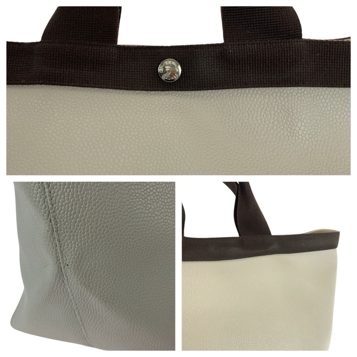 Other Other Herve Chapelier Coated Canvas Tote Bag Textile Tote Bag DUTY FREE for USA Size ONE SIZE - 5 Thumbnail