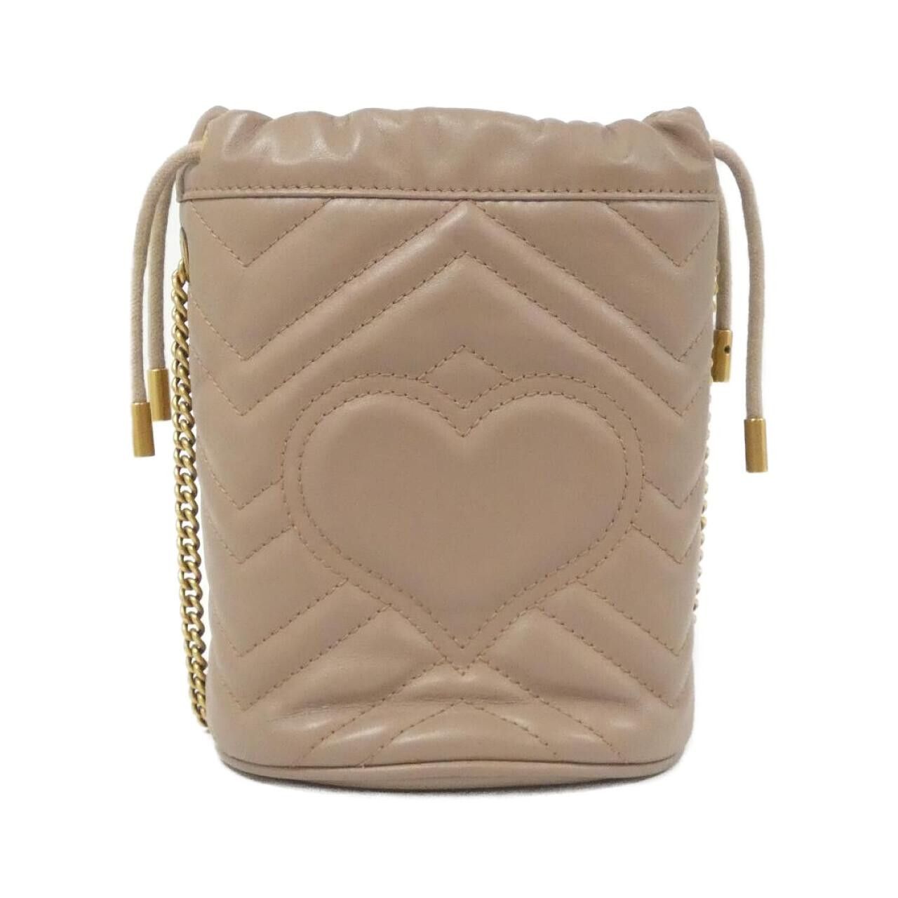 Gucci Gucci Gucci GG MARMONT Quilting Chevron Leather Shoulder Bag Leather Shoulder Bag 575163 DTDRT DUTY FREE for USA Size ONE SIZE - 2 Thumbnail