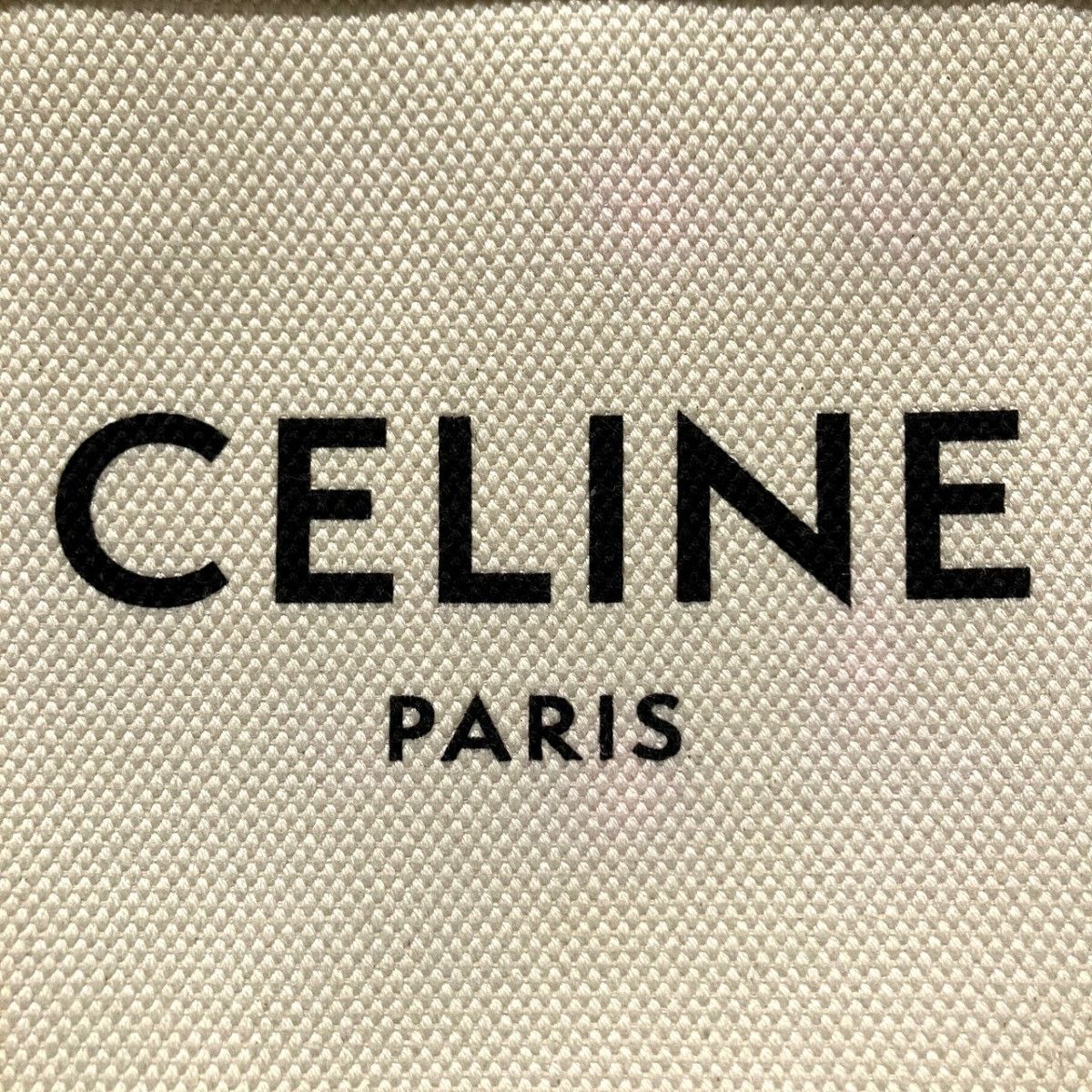 Celine Celine Celine Mini Vertical Cabas Calfskin Canvas Shoulder Bag Leather Shoulder Bag 193302BNZ.02NT DUTY FREE for USA Size ONE SIZE - 4 Thumbnail