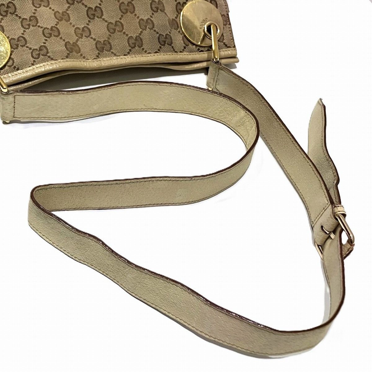 Gucci Gucci Gucci GG Canvas Shoulder Bag Textile Shoulder Bag 120841 DUTY FREE for USA Size ONE SIZE - 9 Thumbnail