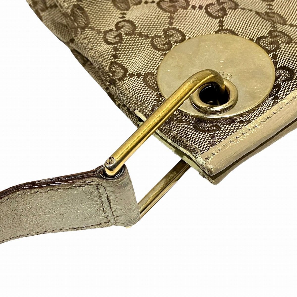 Gucci Gucci Gucci GG Canvas Shoulder Bag Textile Shoulder Bag 120841 DUTY FREE for USA Size ONE SIZE - 8 Thumbnail
