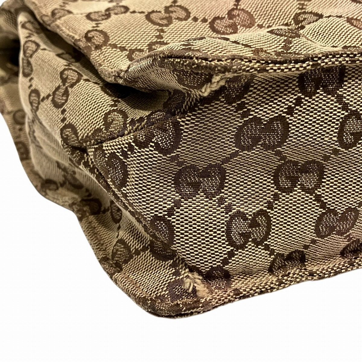 Gucci Gucci Gucci GG Canvas Shoulder Bag Textile Shoulder Bag 120841 DUTY FREE for USA Size ONE SIZE - 6 Thumbnail