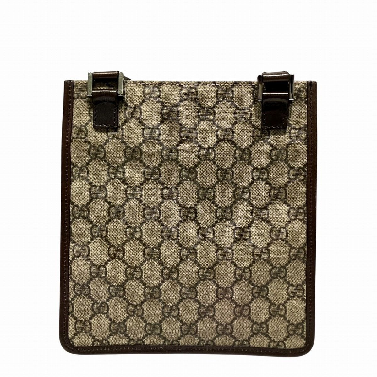 Gucci Gucci Gucci GG Supreme PVC Leather Shoulder Bag Plastic / Synthetic Shoulder Bag 92562 DUTY FREE for USA Size ONE SIZE - 2 Thumbnail