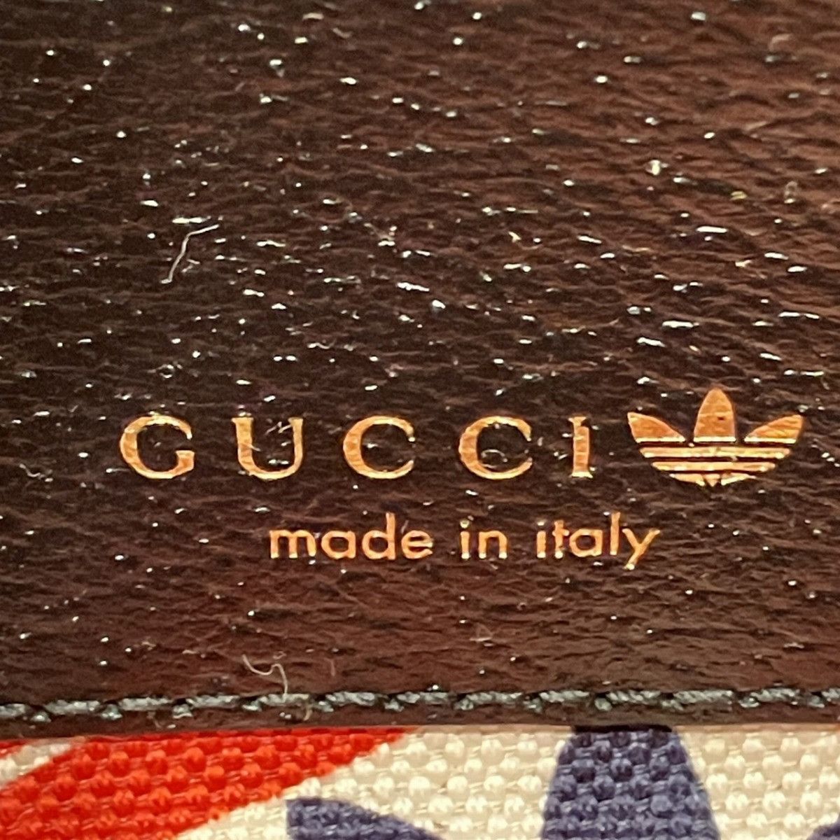 Gucci Gucci Gucci adidas Collaboration Leather Shoulder Bag Leather Shoulder Bag 727791 DUTY FREE for USA Size ONE SIZE - 4 Thumbnail