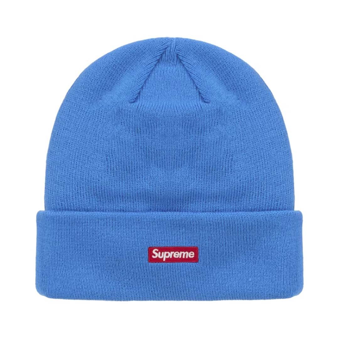 Supreme New Era S Logo Beanie Blue Size ONE SIZE - 2 Thumbnail