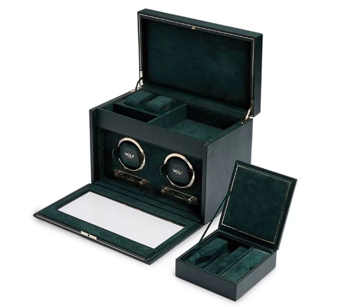 Wolf & Shepherd WOLF British Racing 2 Watch Winder Box Size ONE SIZE - 2 Thumbnail