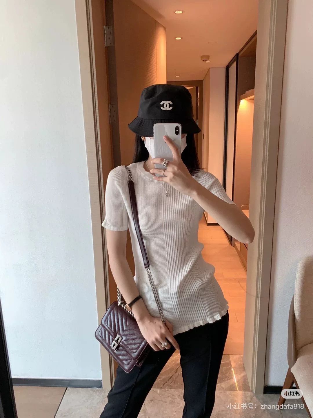 Chanel Chanel 24 Double-Sided Bucket Hat Size ONE SIZE - 6 Thumbnail