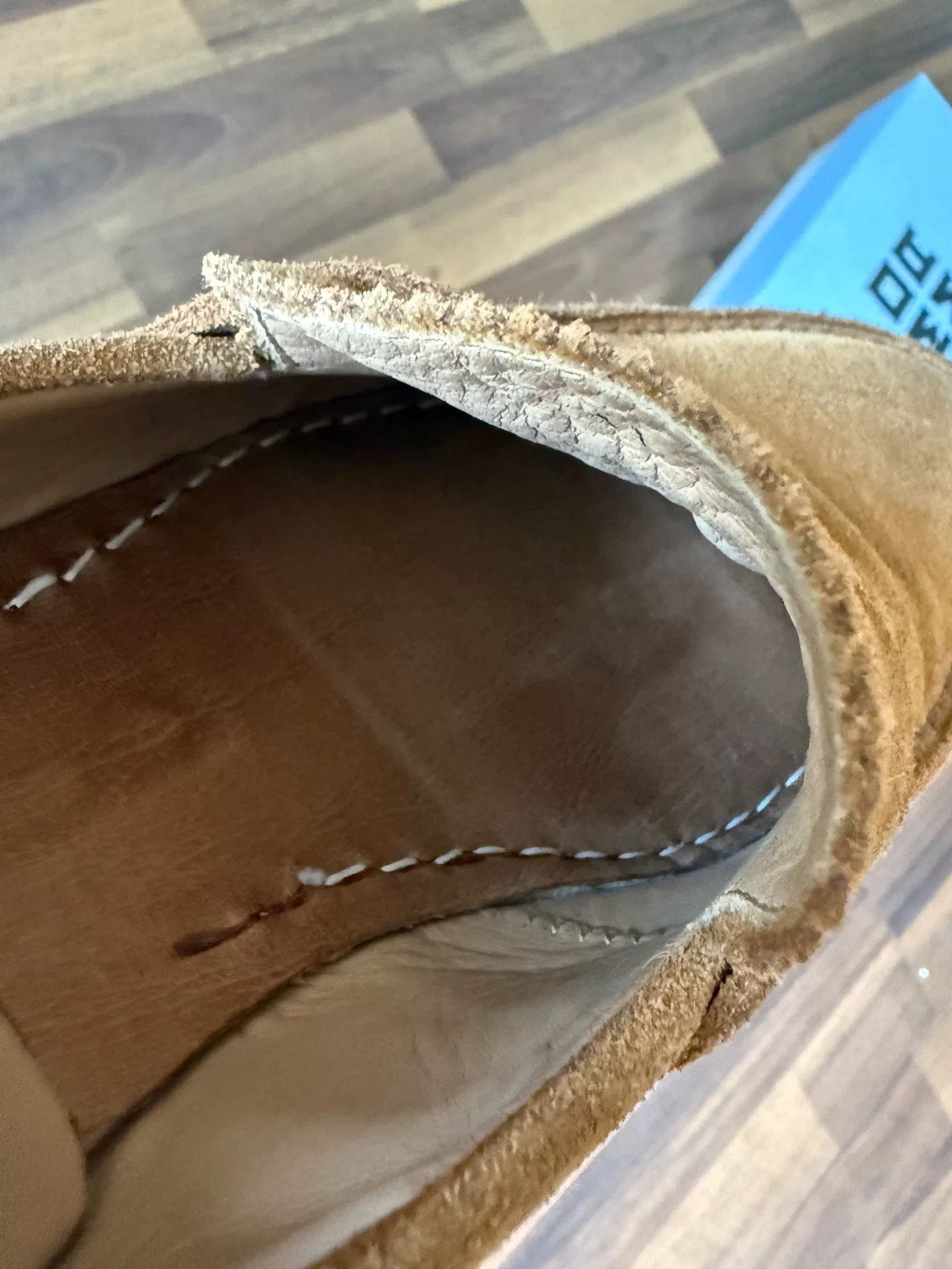 MoMA MOMA Men's Distressed Suede Loafers Size US 8 / EU 41 - 5 Thumbnail