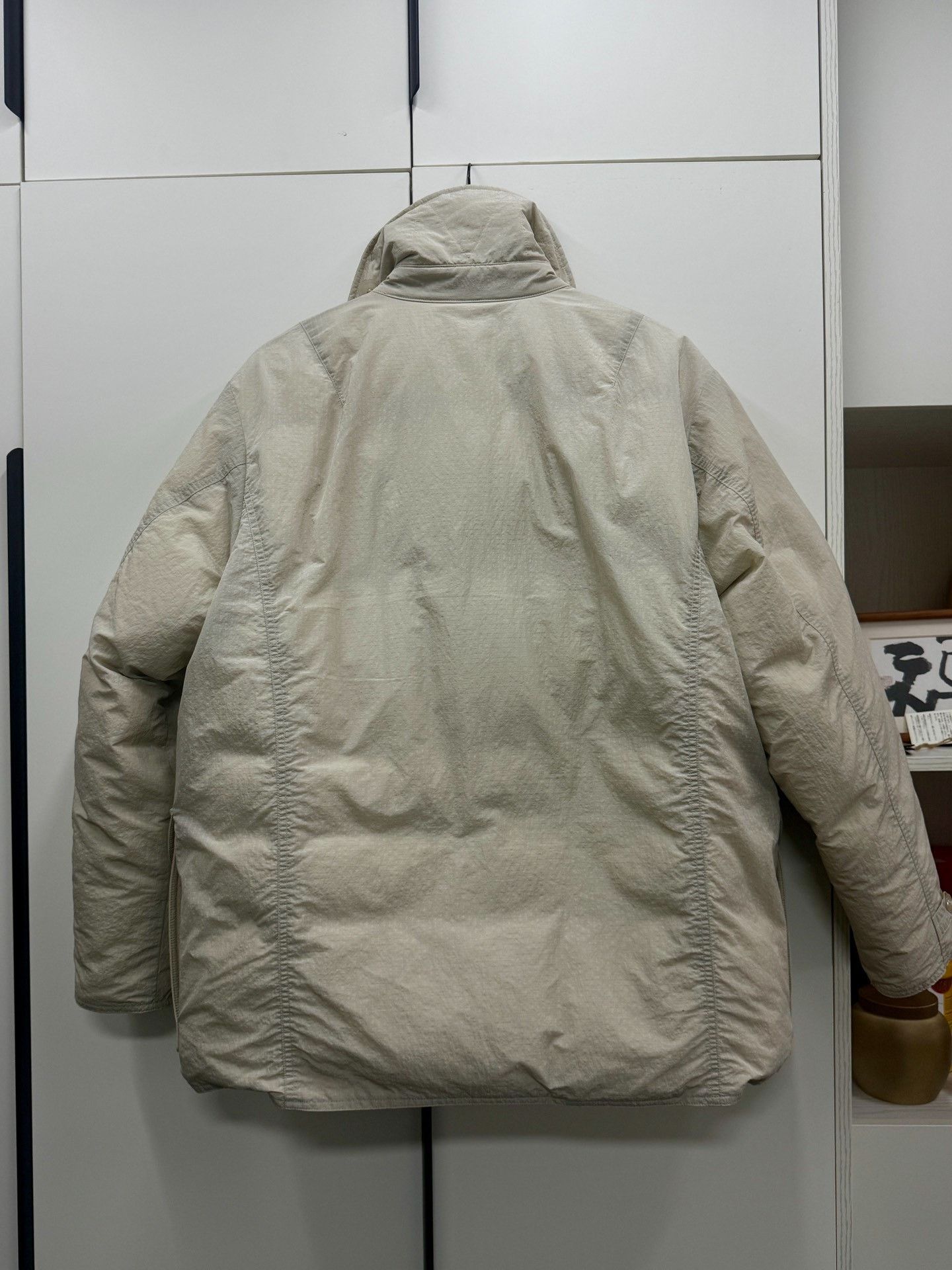 Sage U.Sage FW23 Metallic Nylon Down Pea Coat Size US M / EU 48-50 / 2 - 9 Thumbnail