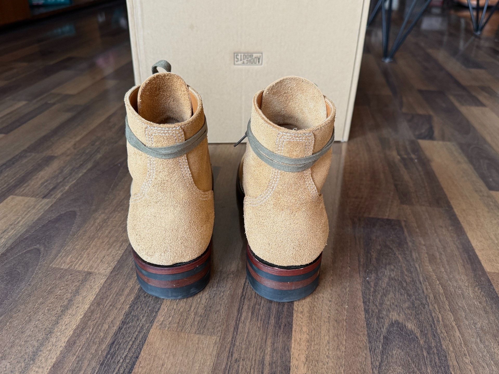 ADDICT ADDICT BOOTS AB-06SS Suede Leather Boots Size US 9 / EU 42 - 3 Thumbnail