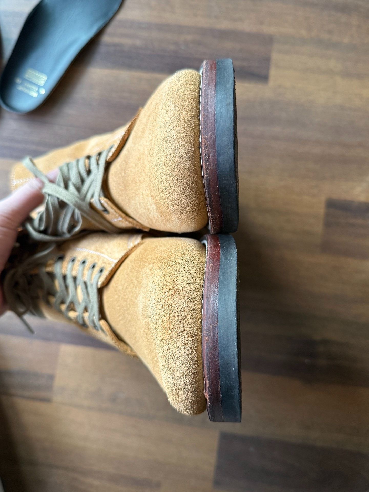 ADDICT ADDICT BOOTS AB-06SS Suede Leather Boots Size US 9 / EU 42 - 7 Thumbnail