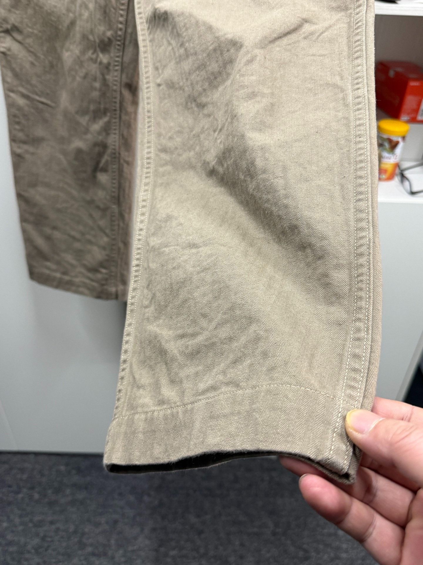 Warehouse Warehouse Japanese Herringbone Casual Pants Size US 31 - 8 Thumbnail
