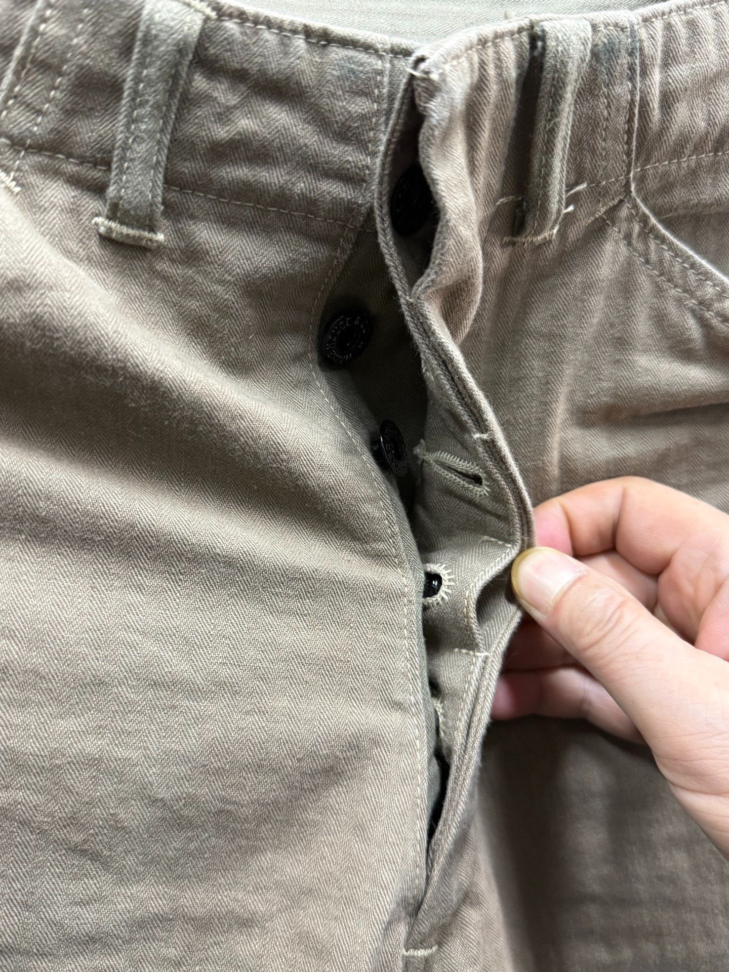 Warehouse Warehouse Japanese Herringbone Casual Pants Size US 31 - 2 Thumbnail