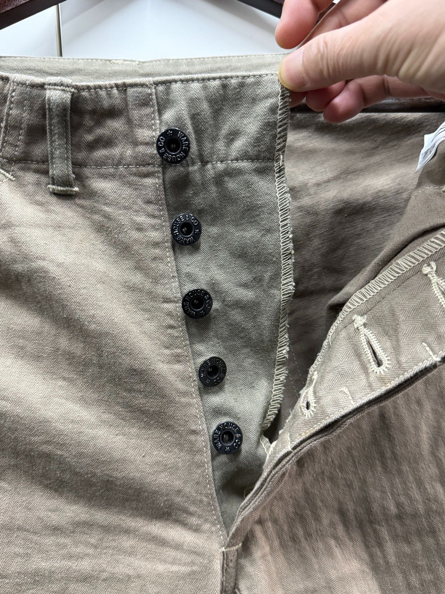 Warehouse Warehouse Japanese Herringbone Casual Pants Size US 31 - 7 Thumbnail