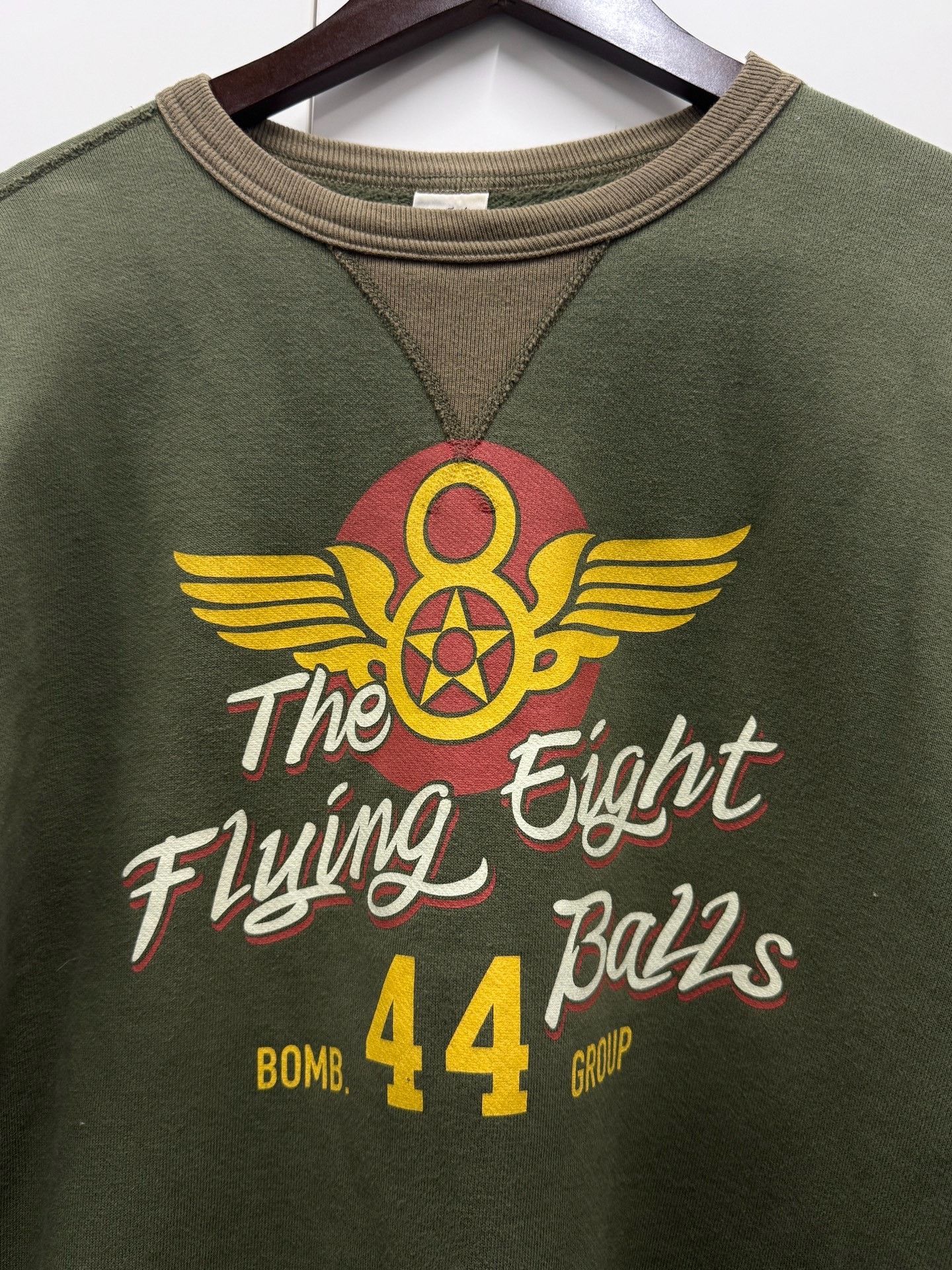 Buzz Rickson's Buzz Rickson's Vintage Fleece Crewneck Sweatshirt Size US M / EU 48-50 / 2 - 2 Thumbnail