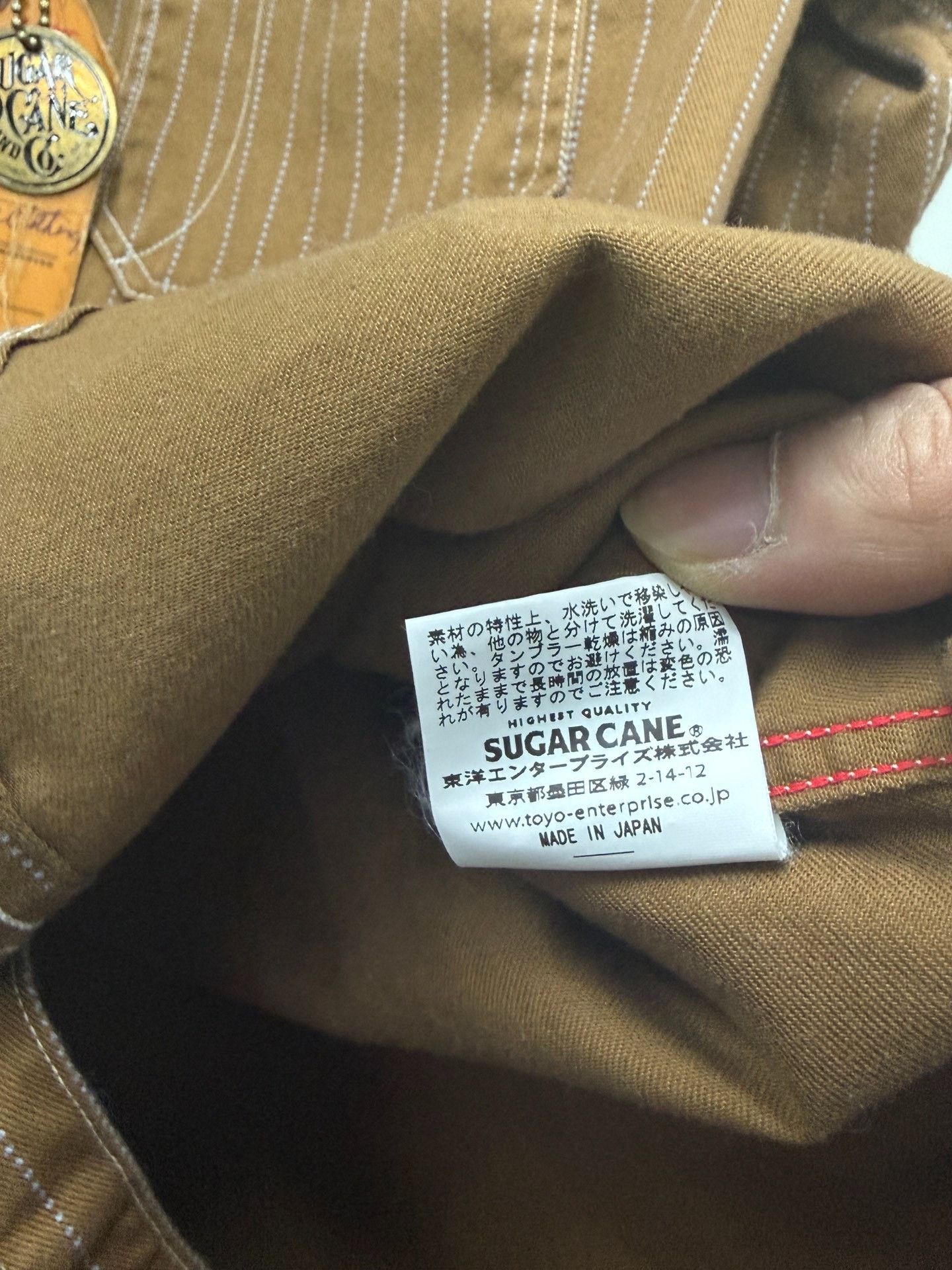 Sugar Cane Sugar Cane 8.5oz WABASH Work Shirt Size US S / EU 44-46 / 1 - 6 Thumbnail