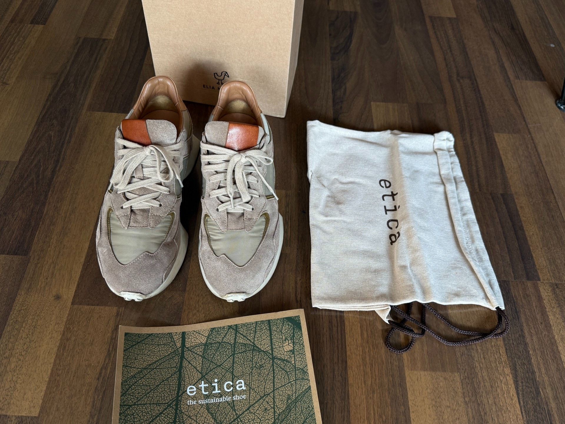 Elia Maurizi ELIA MAURIZI Leather Casual Shoes Size US 8 / EU 41 - 2 Thumbnail