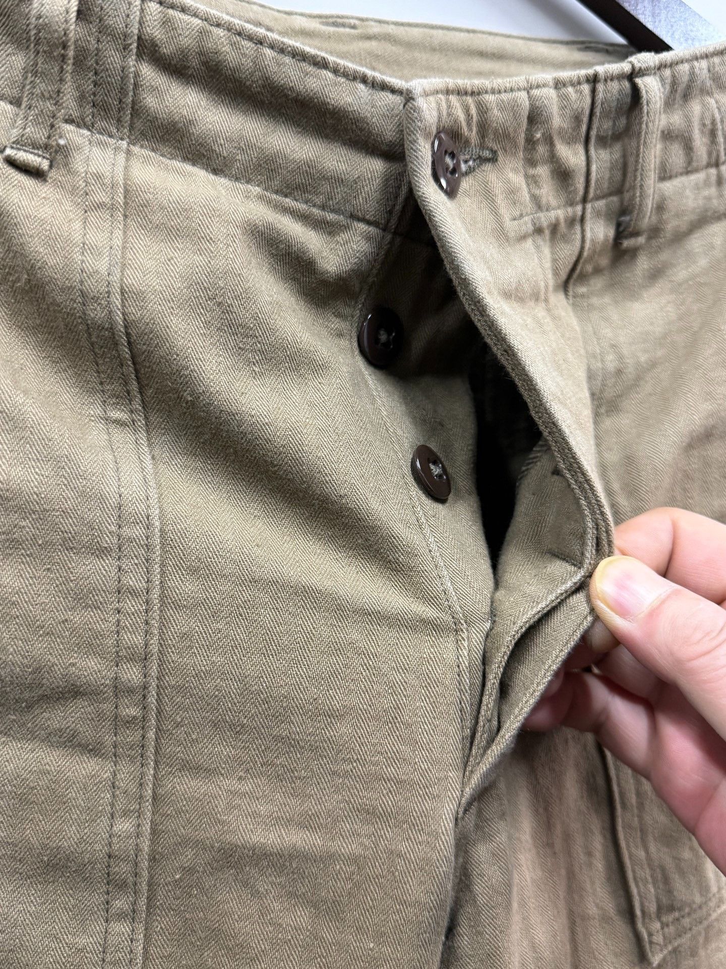 Warehouse Warehouse American Retro Herringbone Officer Pants Size US 32 / EU 48 - 2 Thumbnail
