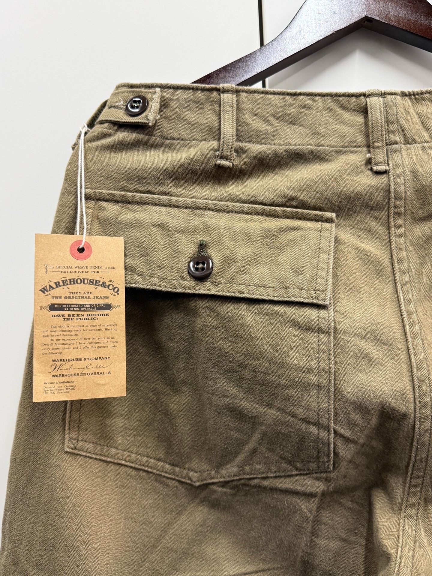 Warehouse Warehouse American Retro Herringbone Officer Pants Size US 32 / EU 48 - 4 Thumbnail