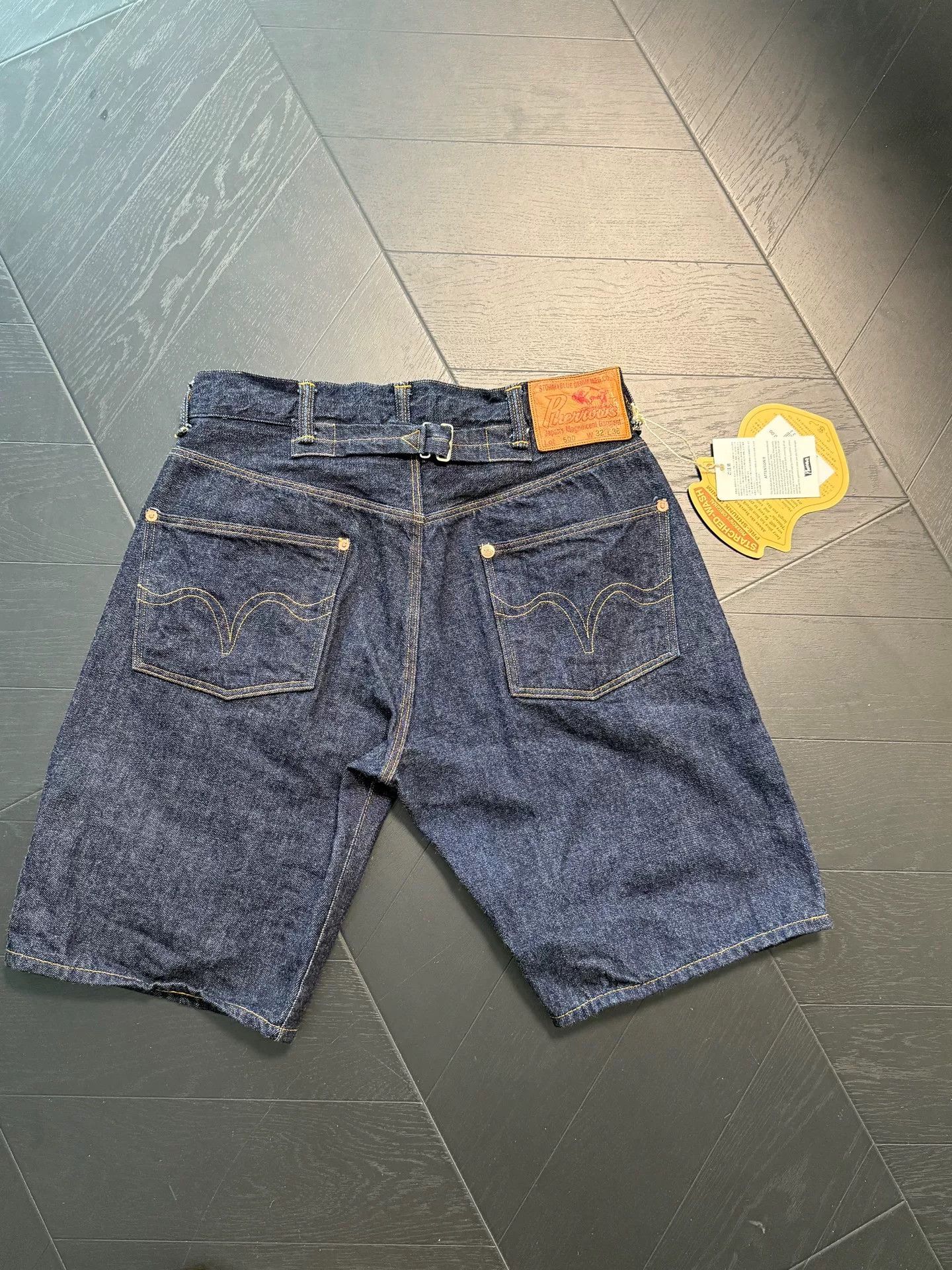 Pherrow's Pherrow's 500 High-Waist Loose Denim Shorts Size US 32 / EU 48 - 3 Thumbnail