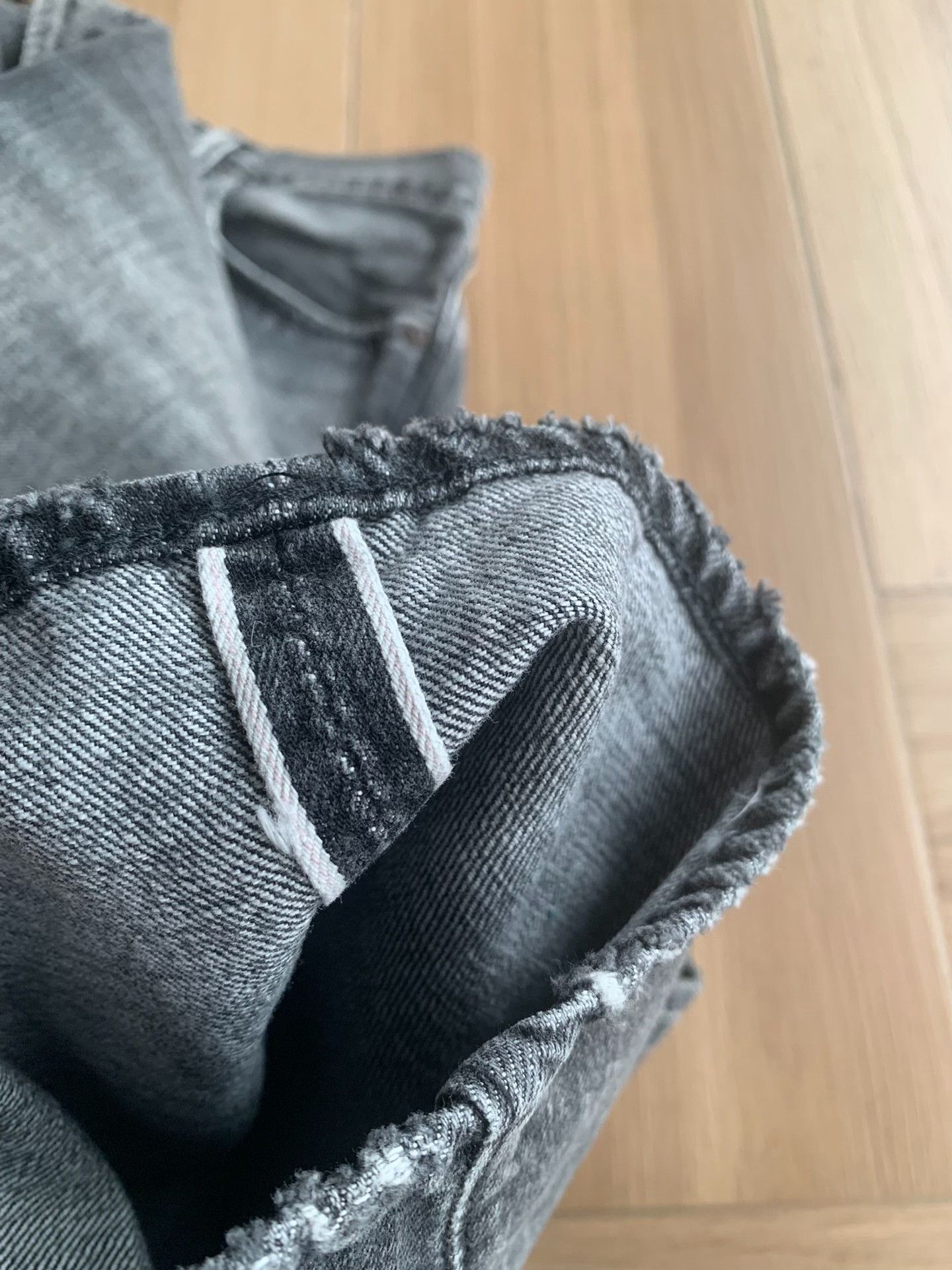 Full Count & Co. FULLCOUNT 1108BK 13.7oz Slim Straight Jeans Size US 34 / EU 50 - 7 Thumbnail