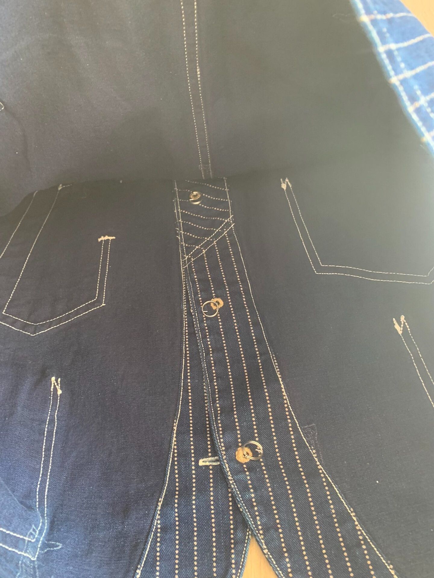 Freewheelers FREEWHEELERS WABASH Stripe Work Vest Size US XS / EU 42 / 0 - 4 Thumbnail