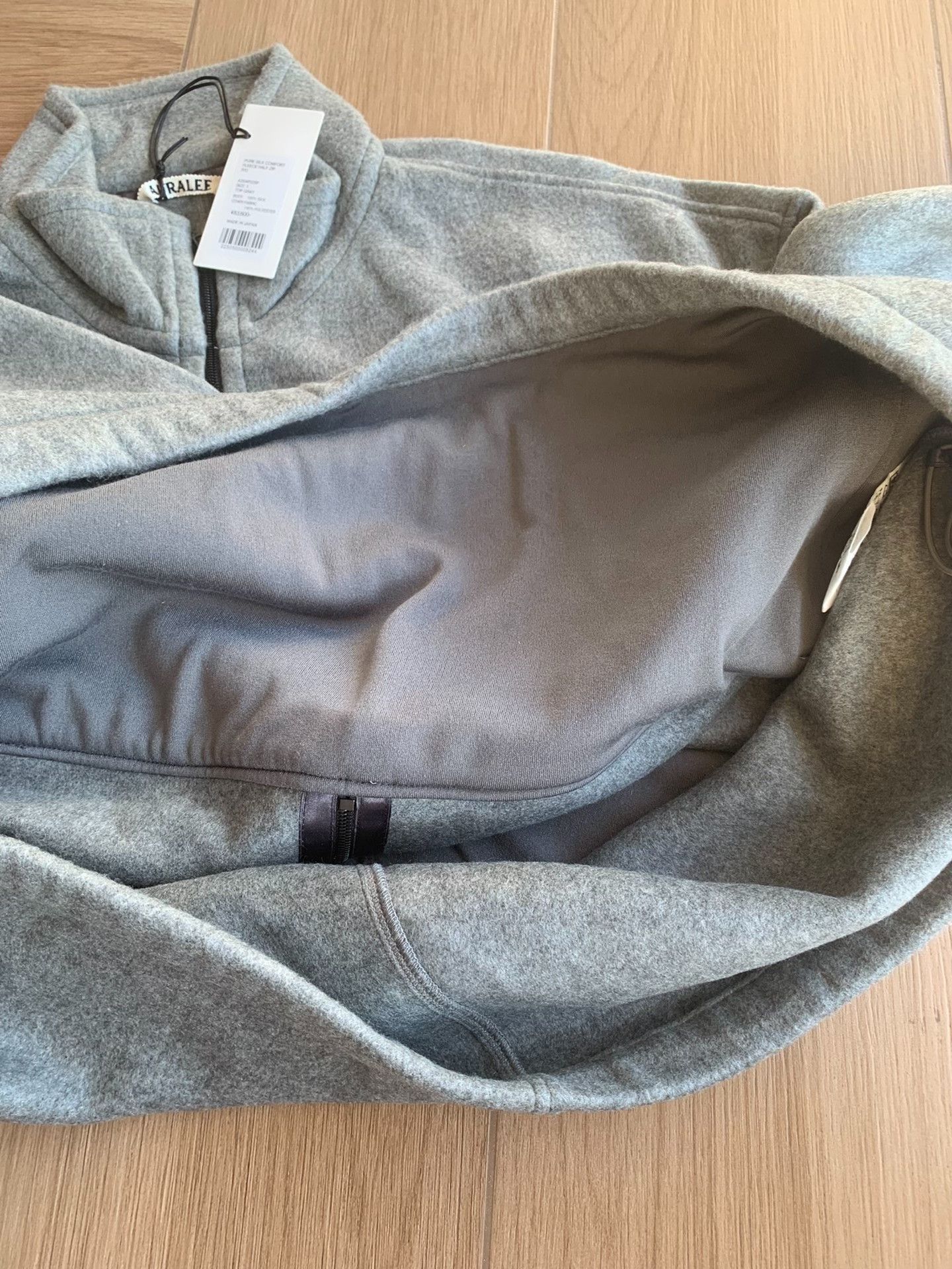 Auralee AURALEE 25AW Fleece Halfzip PO Size US XXL / EU 58 / 5 - 7 Thumbnail