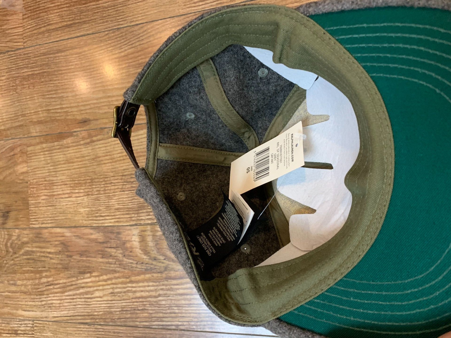 RRL Ralph Lauren RRL Logo Wool-Blend Felt Ball Cap Size ONE SIZE - 2 Thumbnail