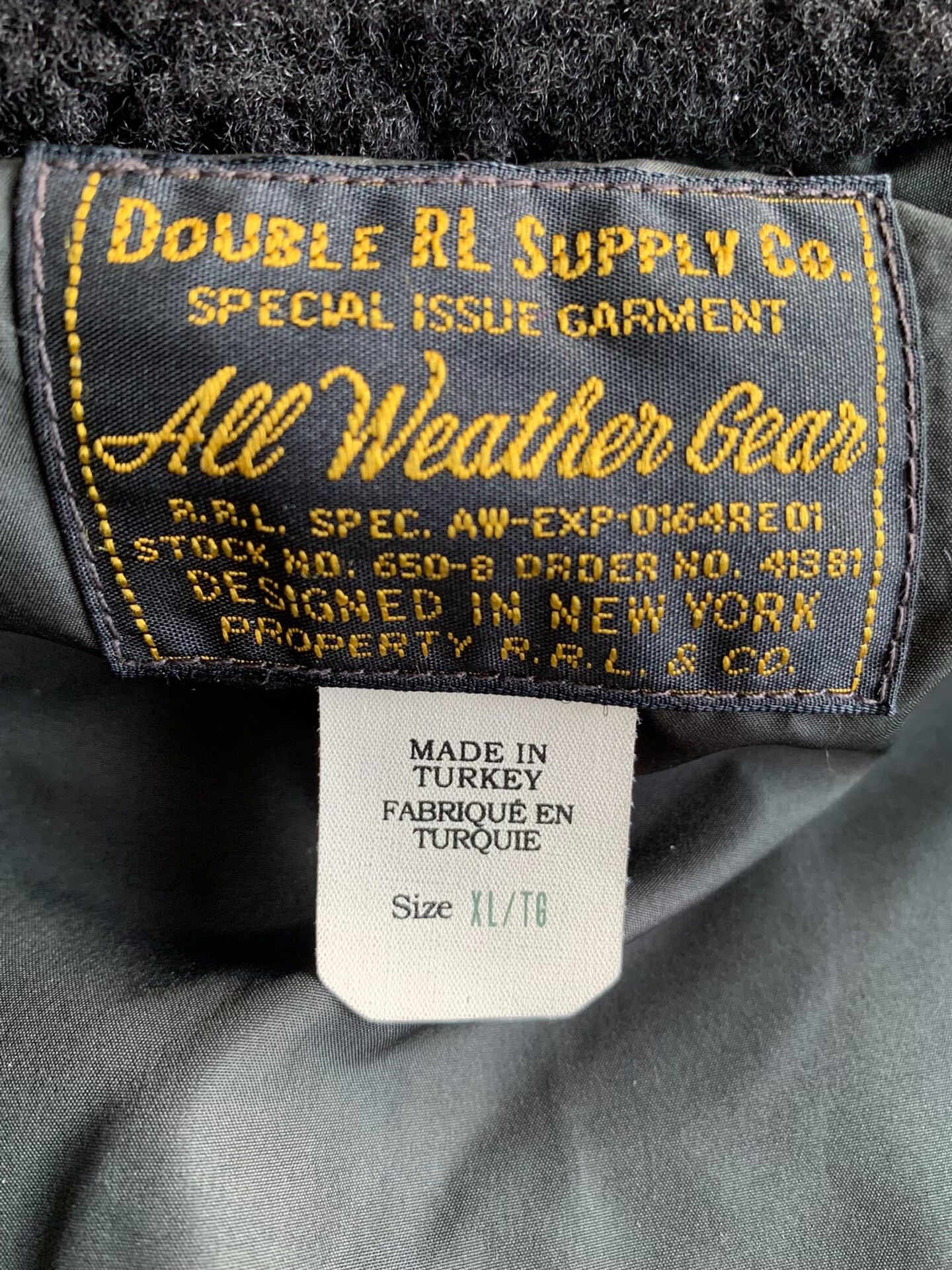 RRL Ralph Lauren RRL Double RL Leather Yoke Jacket Size US XL / EU 56 / 4 - 4 Thumbnail