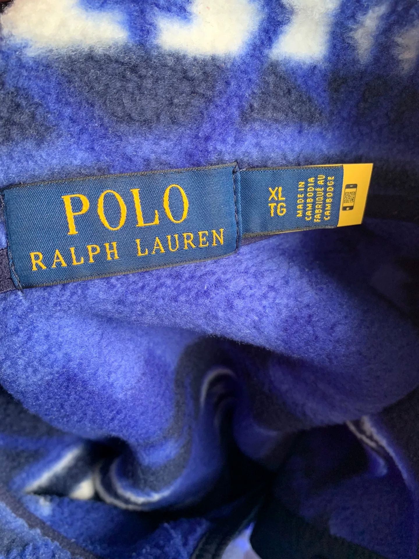 Polo Ralph Lauren Polo Ralph Lauren SouthWestern Fleece Pullover Size US XL / EU 56 / 4 - 5 Thumbnail
